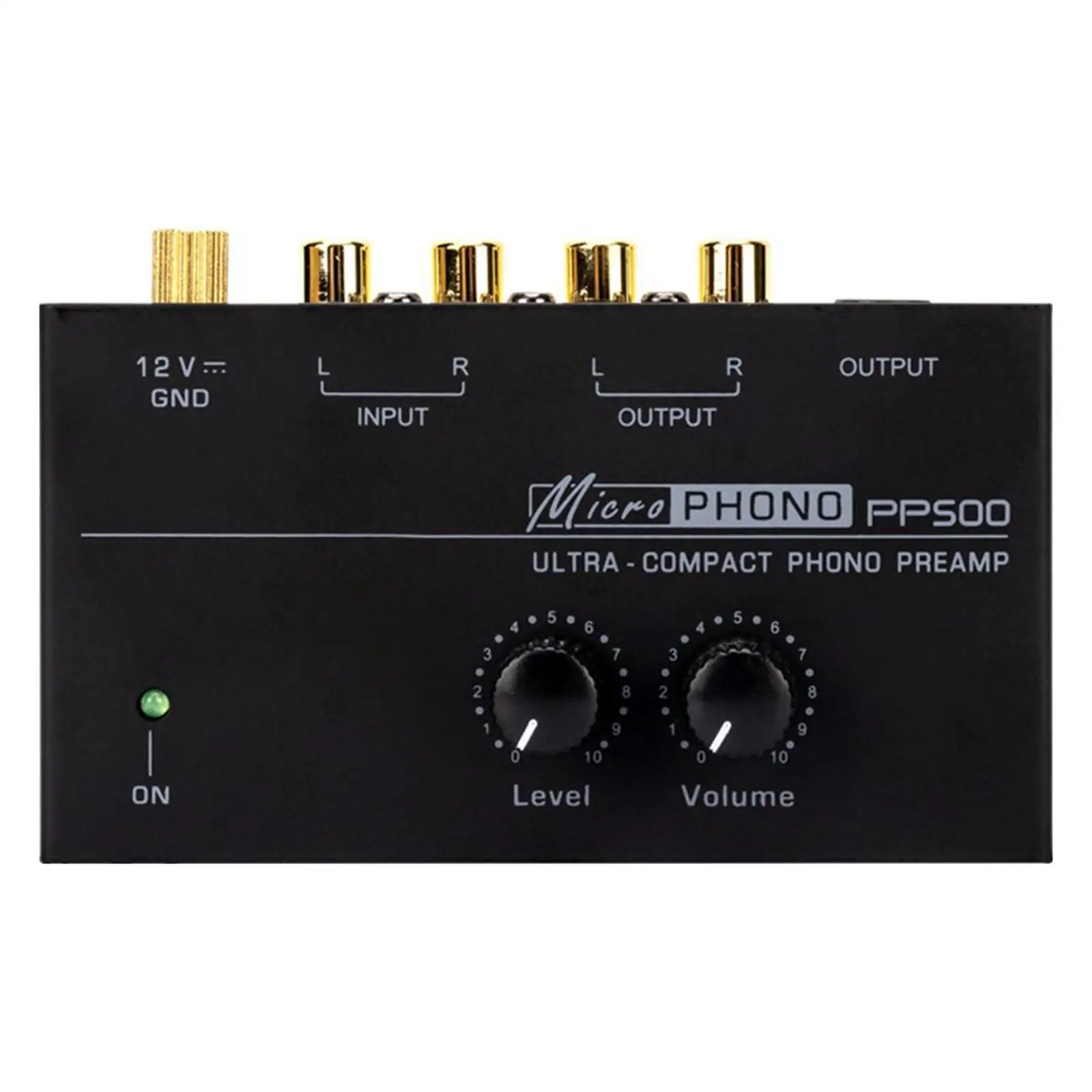Phono Preamp for Turntable RCA Input, RCA Output DC 12V Compact Record Player Preamplifier Phonograph Preamplifier for Computers
Phono Preamp for Turntable RCA Input, RCA Output DC 12V Compact Record Player Preamplifier Phonograph Preamplifier for Computers