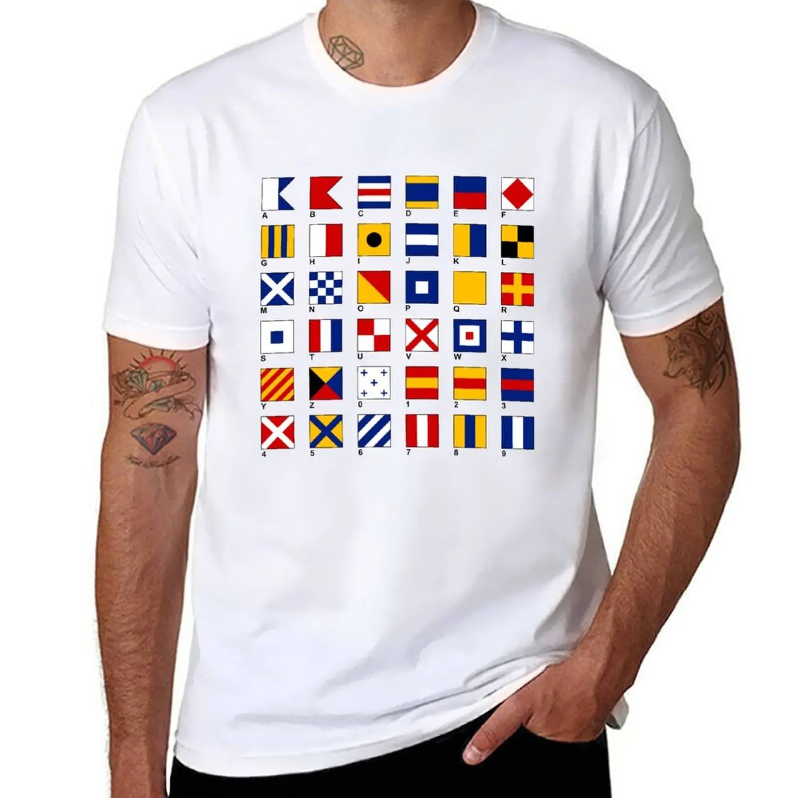Nautical Flags T-Shirt customs design your own aesthetic clothes shirts graphic tees fitted t shirts for men
Nautical Flags T-Shirt customs design your own aesthetic clothes shirts graphic tees fitted t shirts for men