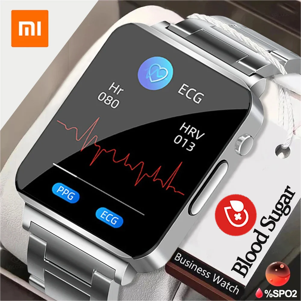 Xiaomi Men and Women's Smartwatch Blood Glucose ECG+PPG Monitoring Blood Pressure Temperature Smart Watch Sports Fitness Tracker
Xiaomi Men and Women's Smartwatch Blood Glucose ECG+PPG Monitoring Blood Pressure Temperature Smart Watch Sports Fitness Tracker