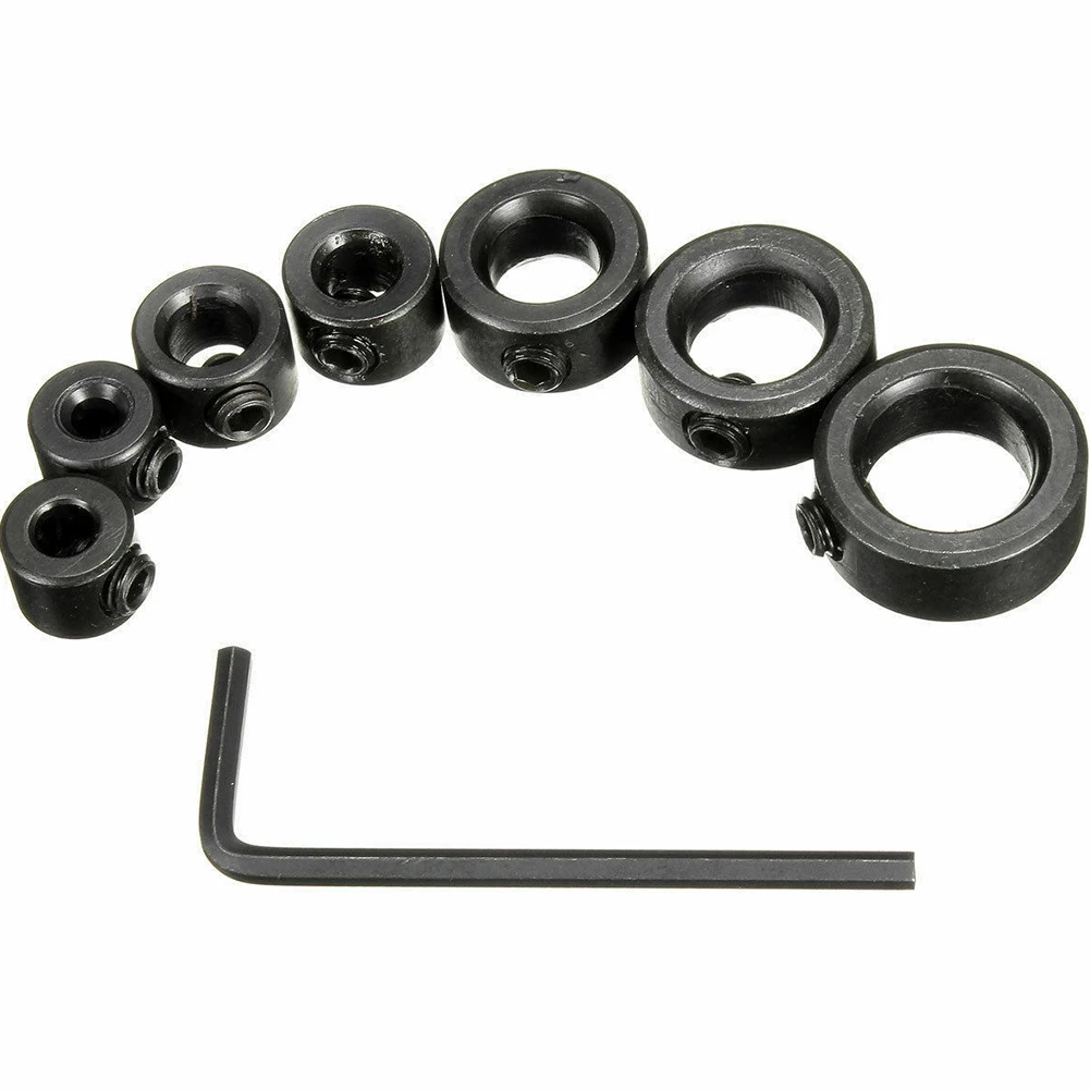 7Pcs Woodworking Drill Bit Depth Stop Collars Ring Positioner Drill Locator 3-12mm Drill Chuck Wrench Power Tools Accessory
7Pcs Woodworking Drill Bit Depth Stop Collars Ring Positioner Drill Locator 3-12mm Drill Chuck Wrench Power Tools Accessory
