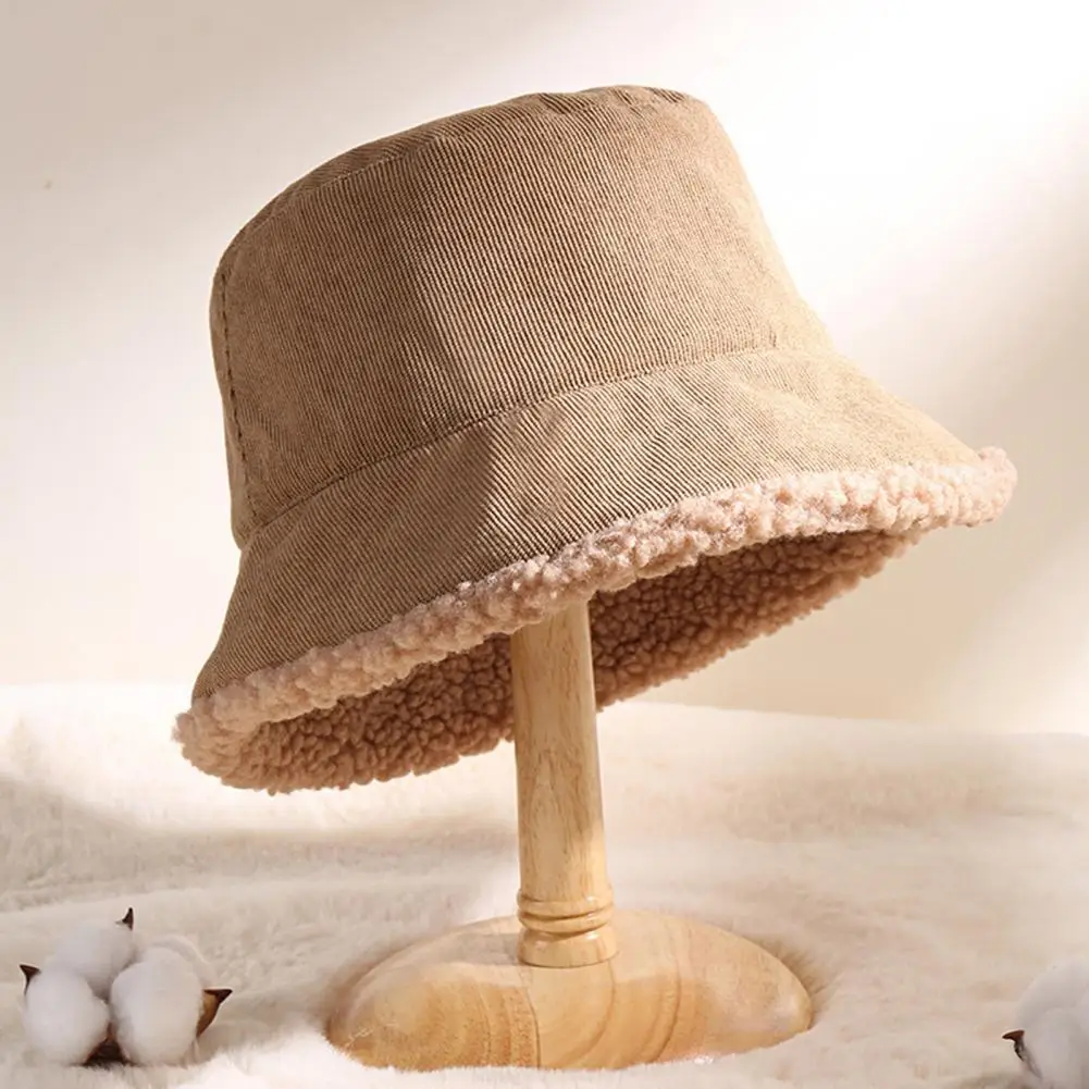 Lambswool Hat Winter Fleece Lining Thickened Fleece Lining Hat Cozy Reversible Fleece Fisherman Hats women Bucket Hat
Lambswool Hat Winter Fleece Lining Thickened Fleece Lining Hat Cozy Reversible Fleece Fisherman Hats women Bucket Hat