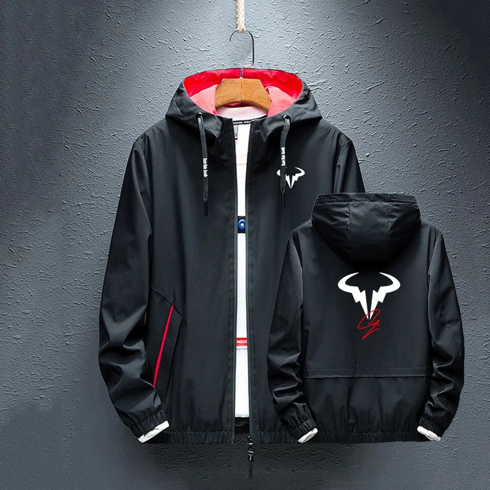 Rafael Nadal Tennis Player Printing Fashion 2023 New Man's Jacket Zipper Windbreaker Tracksuit Long Sleeve Slim Fit Hoodies Coat
Rafael Nadal Tennis Player Printing Fashion 2023 New Man's Jacket Zipper Windbreaker Tracksuit Long Sleeve Slim Fit Hoodies Coat