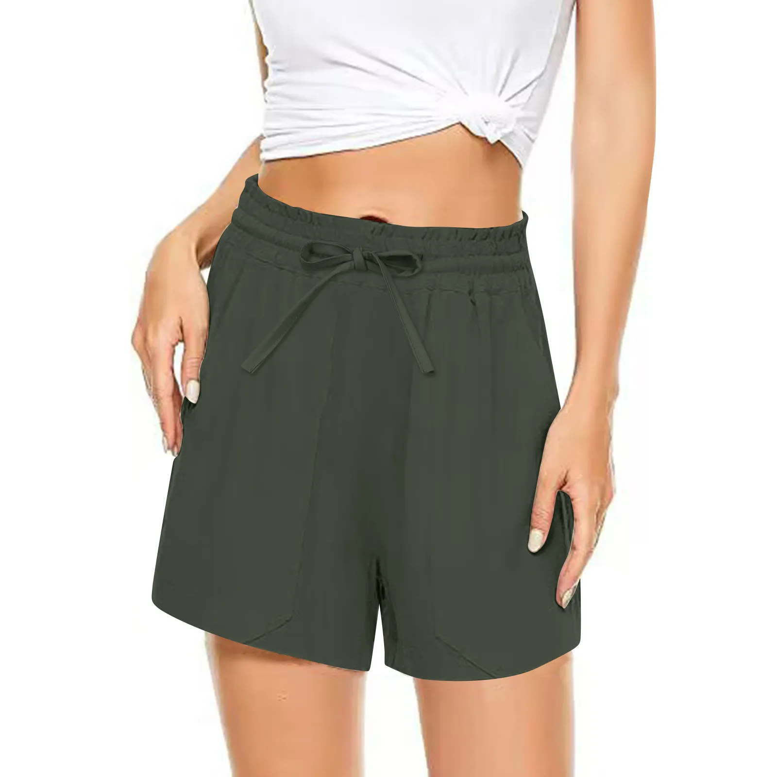 New Short Pants For Women Fashion Summer Everything Matching Loose Shorts Elastic Waist Shorts Vintage Trousers Pantalones
New Short Pants For Women Fashion Summer Everything Matching Loose Shorts Elastic Waist Shorts Vintage Trousers Pantalones