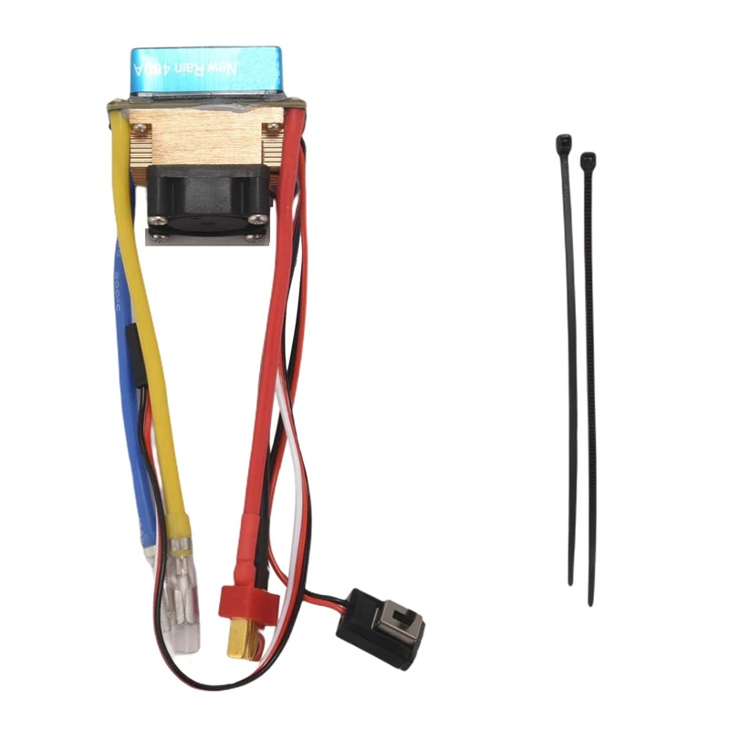 480A матовый ESC один двигатель с охлаждающим вентилятором водонепроницаемый 2-4S 3 режима 5V/3A BEC для радиоуправляемых автомобилей
480A матовый ESC один двигатель с охлаждающим вентилятором водонепроницаемый 2-4S 3 режима 5V/3A BEC для радиоуправляемых автомобилей