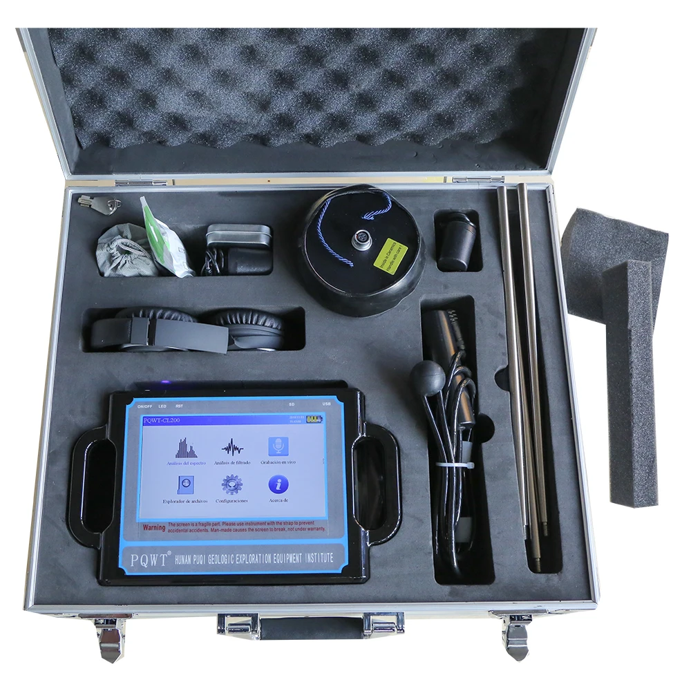 Pipeline Water Leakage Detection Underground Water Pipe Direction Detector Water Leakage Detection Precision Locator
Pipeline Water Leakage Detection Underground Water Pipe Direction Detector Water Leakage Detection Precision Locator