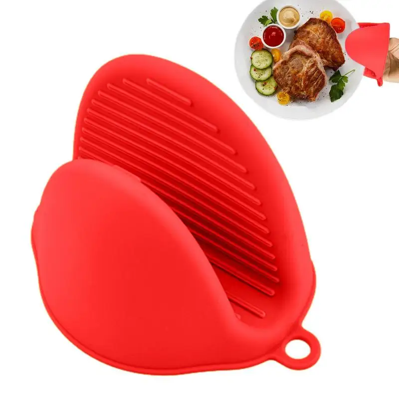 Thick Silicone Oven Mitts Creative Non Slip Anti Scald Pot Holder High Temperature Resistant Outlet Comfortable Grips Oven Mitts
Thick Silicone Oven Mitts Creative Non Slip Anti Scald Pot Holder High Temperature Resistant Outlet Comfortable Grips Oven Mitts