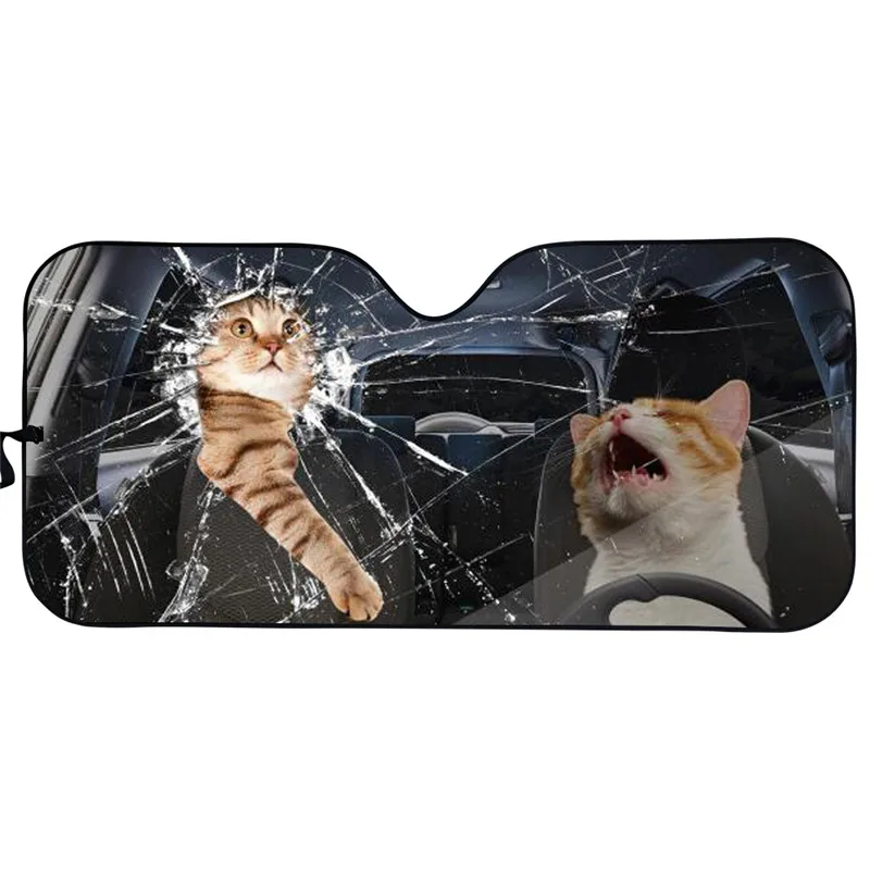 Cute Cat Pattern Car Sun Shade Animal 3D Print Full Print Car Sunshade Front Window Wind Screen Cover Auto Accessories
Cute Cat Pattern Car Sun Shade Animal 3D Print Full Print Car Sunshade Front Window Wind Screen Cover Auto Accessories