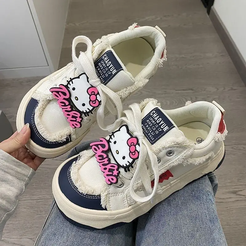Hello Kitty Anime Kawaii Sanrio Ins Fashion Board Shoes Cute Cartoon Kt Cat Y2K Casual Sneakers Shoes Sweet Gifts for Girls
Hello Kitty Anime Kawaii Sanrio Ins Fashion Board Shoes Cute Cartoon Kt Cat Y2K Casual Sneakers Shoes Sweet Gifts for Girls