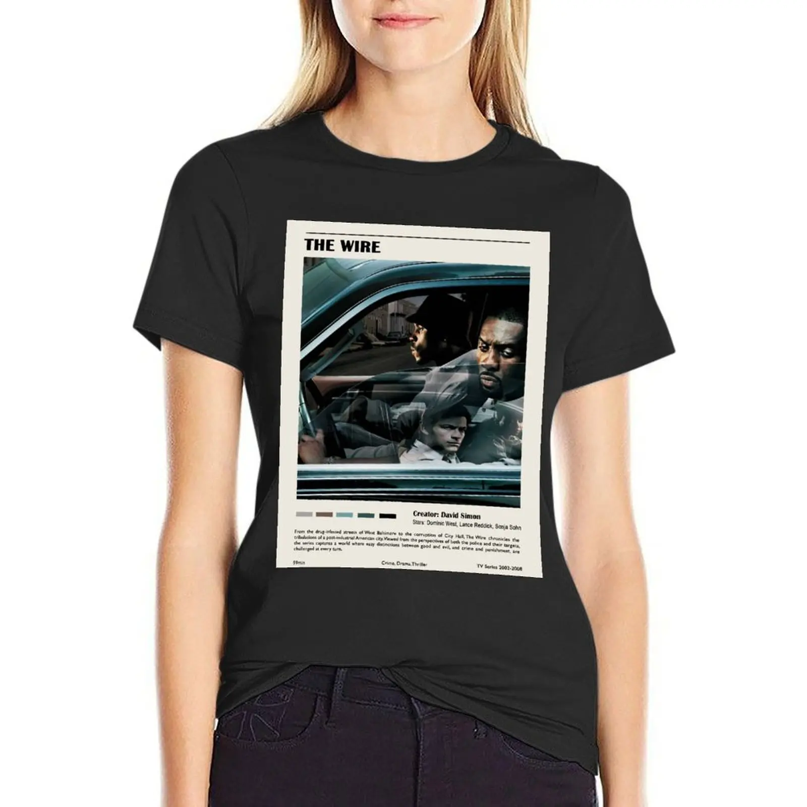 TV Series Poster T-Shirt summer clothes tees vintage clothes Aesthetic clothing plus size t shirts for Women loose fit
TV Series Poster T-Shirt summer clothes tees vintage clothes Aesthetic clothing plus size t shirts for Women loose fit