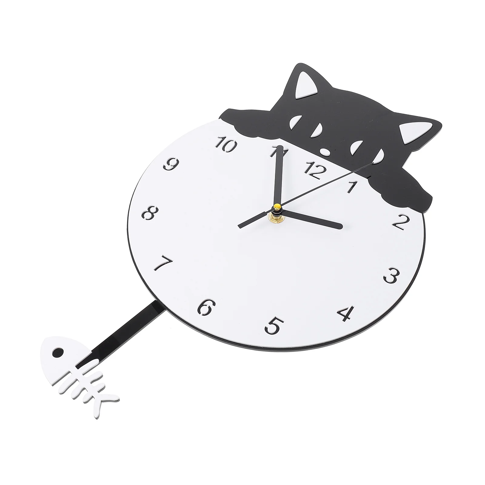 Cats Wall Clock Operated: Silent Alarm Clock with Non Ticking Round Decorative Clock for Home Living Room Bedroom Office
Cats Wall Clock Operated: Silent Alarm Clock with Non Ticking Round Decorative Clock for Home Living Room Bedroom Office