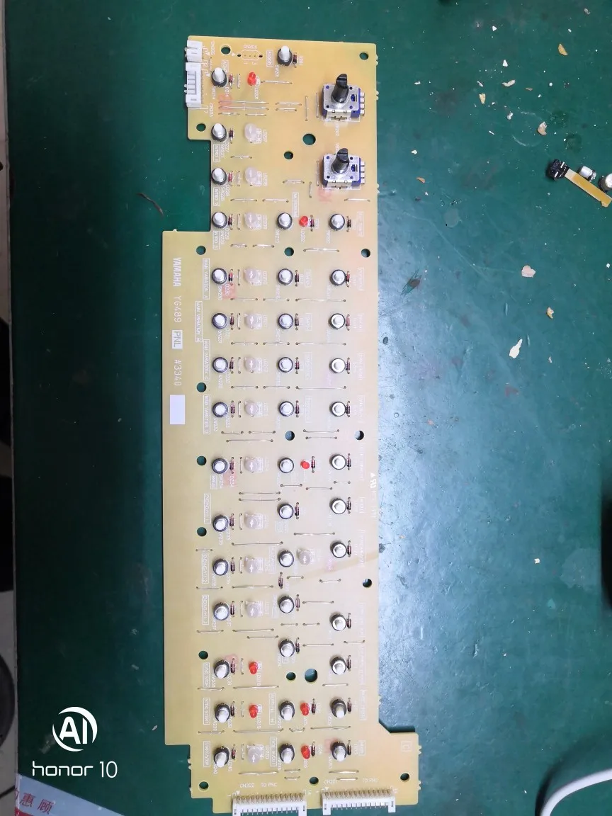 Refer to New Yamaha Electronic Keyboard PSR-S670 Functional Circuit Board PNL,PNR Circuit Board Upper Shell
Refer to New Yamaha Electronic Keyboard PSR-S670 Functional Circuit Board PNL,PNR Circuit Board Upper Shell
