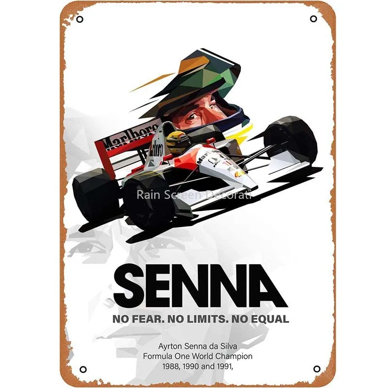 Wanfst Vintage Look Metal Sign - Formula 1 Ayrton Senna Low Poly - Tin Sign vintage decor home decor wall decor 8X12in
Wanfst Vintage Look Metal Sign - Formula 1 Ayrton Senna Low Poly - Tin Sign vintage decor home decor wall decor 8X12in