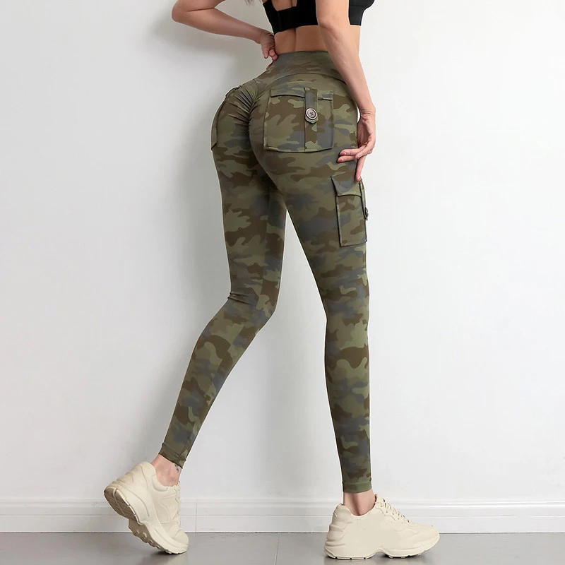 MODX Camouflage Leggings Ladies Fitness Leggings Workout Exercises with Pockets Sexy Push-ups Stretch Slim Leggings
MODX Camouflage Leggings Ladies Fitness Leggings Workout Exercises with Pockets Sexy Push-ups Stretch Slim Leggings