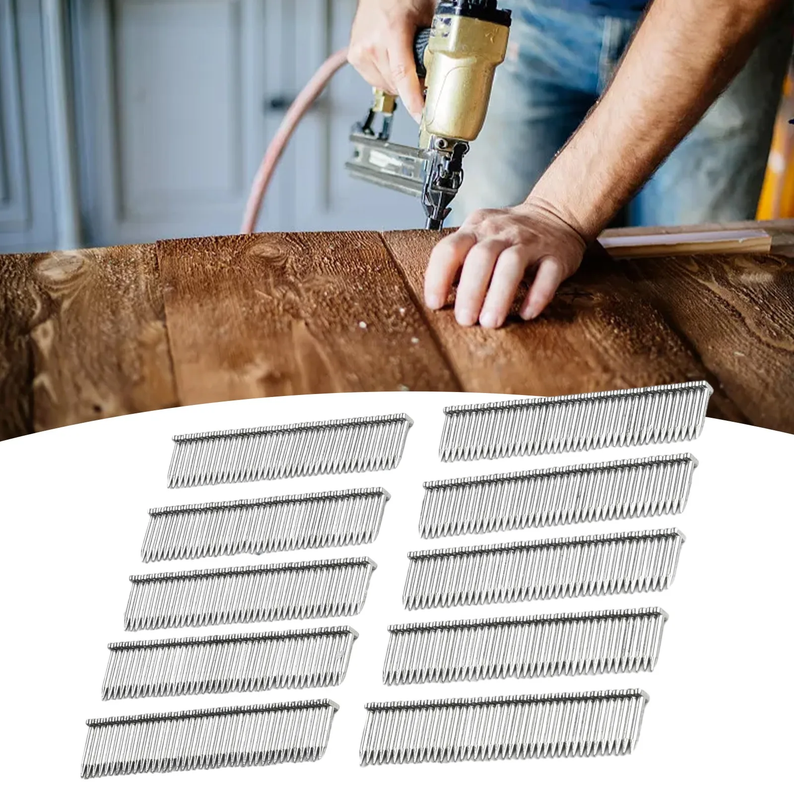Steel Cement Nails 18*6*2mm Hardware Nails Silver 400 Pcs/Box Accessories Straight Nailing Tool Parts Brand New
Steel Cement Nails 18*6*2mm Hardware Nails Silver 400 Pcs/Box Accessories Straight Nailing Tool Parts Brand New