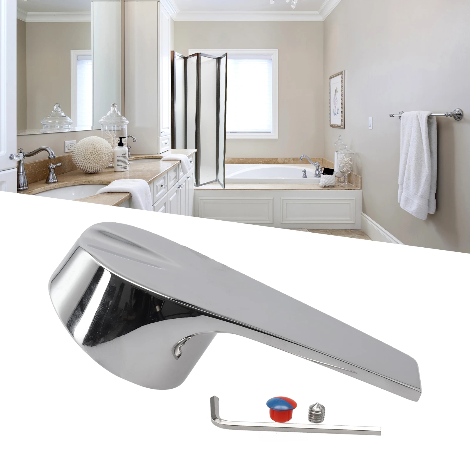 Hot And Cold Faucet Mixing Valve Handle Switch Repair Gland Fittings Mixer Tap Splitter Water Shower Bathtub Replacement
Hot And Cold Faucet Mixing Valve Handle Switch Repair Gland Fittings Mixer Tap Splitter Water Shower Bathtub Replacement