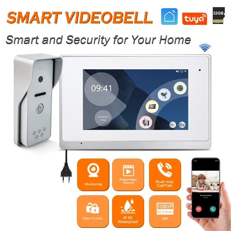 Fast Shipping Mobile Remote See Tuya Wifi Doorlock Security Camera Wireless Doorbell Intercom Surveillance Gsm Gate Door
Fast Shipping Mobile Remote See Tuya Wifi Doorlock Security Camera Wireless Doorbell Intercom Surveillance Gsm Gate Door