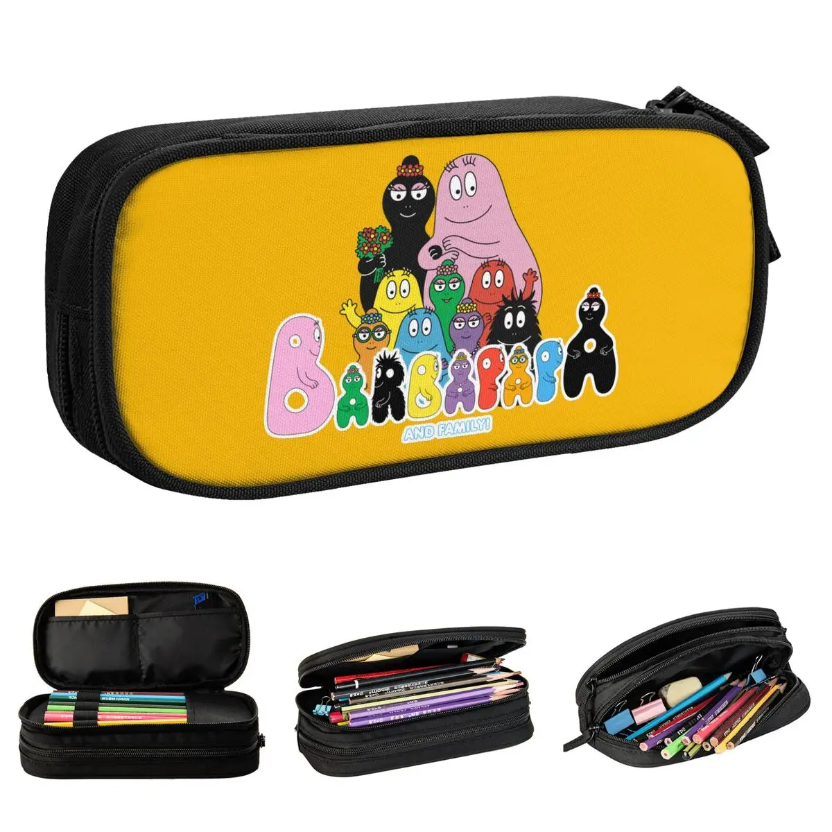 Cartoon Barbapapa Family Pencil Case Double Layer Large-capacity Kids School Supplies Pen Case Gift
Cartoon Barbapapa Family Pencil Case Double Layer Large-capacity Kids School Supplies Pen Case Gift