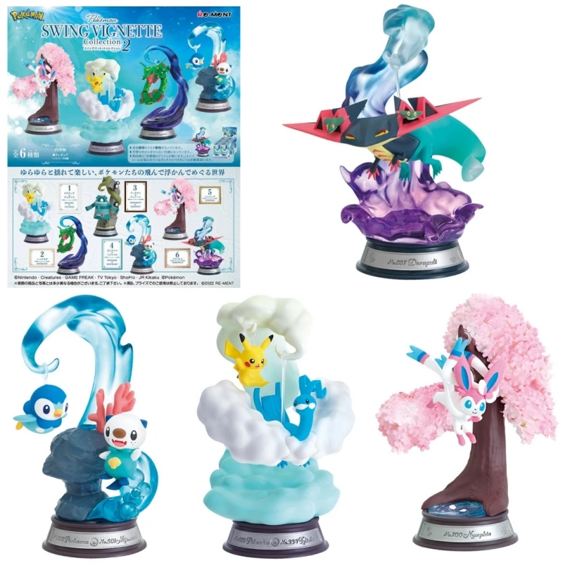 Re-Ment Original 6Pcs Pokemon SWING VIGNETTE Collection 2 Anime Action Figure Toys For Kids Gift Collectible Model Ornaments
Re-Ment Original 6Pcs Pokemon SWING VIGNETTE Collection 2 Anime Action Figure Toys For Kids Gift Collectible Model Ornaments