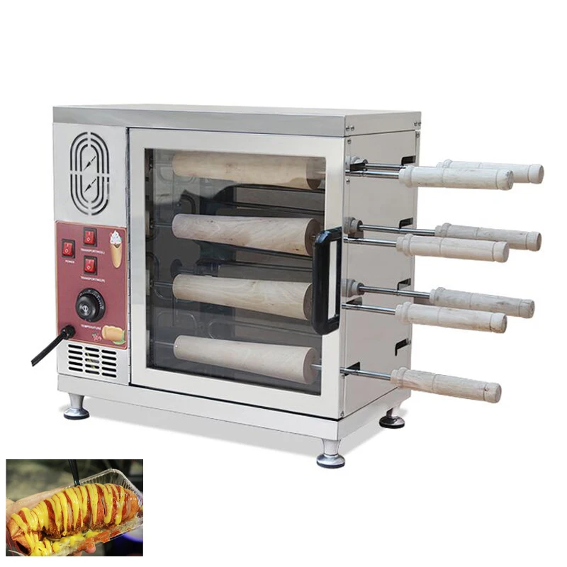 PBOBP Stainless Steel Chimney Cake Oven Chimney Bread Roll Baking Machine 110V 220V Simple And Easy To Operate
PBOBP Stainless Steel Chimney Cake Oven Chimney Bread Roll Baking Machine 110V 220V Simple And Easy To Operate