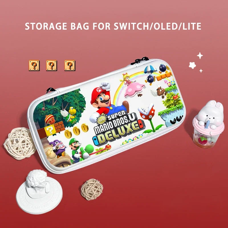 Cartoon Marios Mushroom Storage Bag for Nintendo Switch/OLED/LITE Protective Case for NS/OLED Console Game Accessories
Cartoon Marios Mushroom Storage Bag for Nintendo Switch/OLED/LITE Protective Case for NS/OLED Console Game Accessories