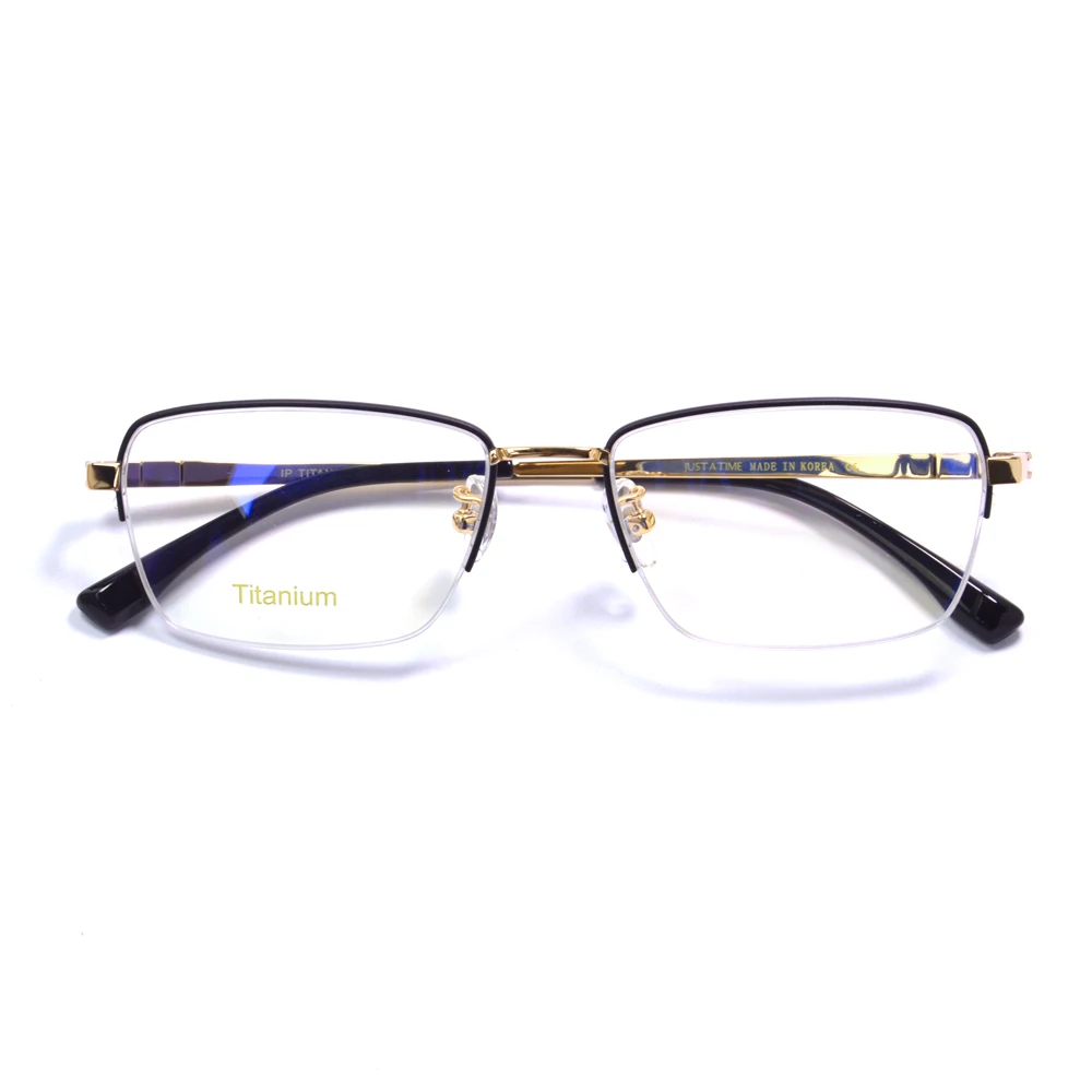 High Standard Quality Titanium Glasses with Prescription Men Blue Light Blocking Glasses for Men Glasses Frame Titanium Half Rim
High Standard Quality Titanium Glasses with Prescription Men Blue Light Blocking Glasses for Men Glasses Frame Titanium Half Rim