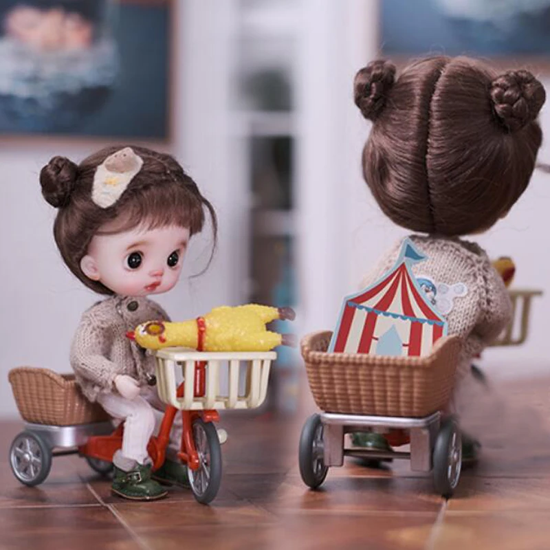 D04-A975 children handmade toy OB11 1/8 Doll BJD/SD doll wig dark brown Cute dumpling hair 1pcs
D04-A975 children handmade toy OB11 1/8 Doll BJD/SD doll wig dark brown Cute dumpling hair 1pcs