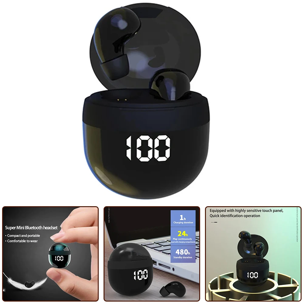 SK18 Bass Earphones TWS Wireless Earphones Invisible Mini Earphones Sports Hifi In-Ear Earbuds TWS In Ear Headset With Mic
SK18 Bass Earphones TWS Wireless Earphones Invisible Mini Earphones Sports Hifi In-Ear Earbuds TWS In Ear Headset With Mic