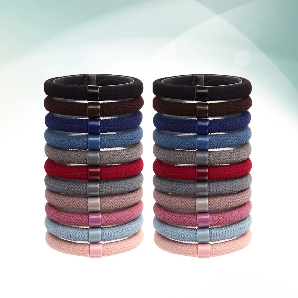 18 PCS Ponytail Holder Hair Tie High Elasticity Scrunchies Elastics Ties Hairwear
18 PCS Ponytail Holder Hair Tie High Elasticity Scrunchies Elastics Ties Hairwear