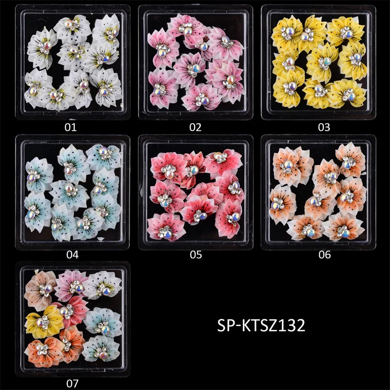 2Pcs/Bag Petal Style 3D Flowers Nail Art Decoration Colorful Acrylic Design Pearl Rhinestones Manicure Nails Accessories Jewelry
2Pcs/Bag Petal Style 3D Flowers Nail Art Decoration Colorful Acrylic Design Pearl Rhinestones Manicure Nails Accessories Jewelry