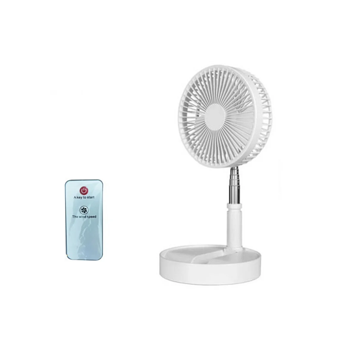 7200MAh Portable Fan Rechargeable Mini Folding Telescopic Fan Low Noise Electric Cooling Fan for Outdoor Home B
7200MAh Portable Fan Rechargeable Mini Folding Telescopic Fan Low Noise Electric Cooling Fan for Outdoor Home B