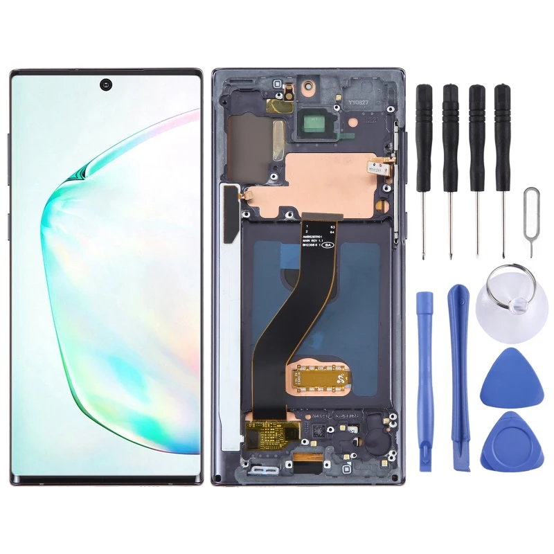 OLED ЖК-экран для Samsung Galaxy Note10 SM-N970F дигитайзер в сборе с рамкой для телефона сенсорный экран ремонт Запасная часть
OLED ЖК-экран для Samsung Galaxy Note10 SM-N970F дигитайзер в сборе с рамкой для телефона сенсорный экран ремонт Запасная часть