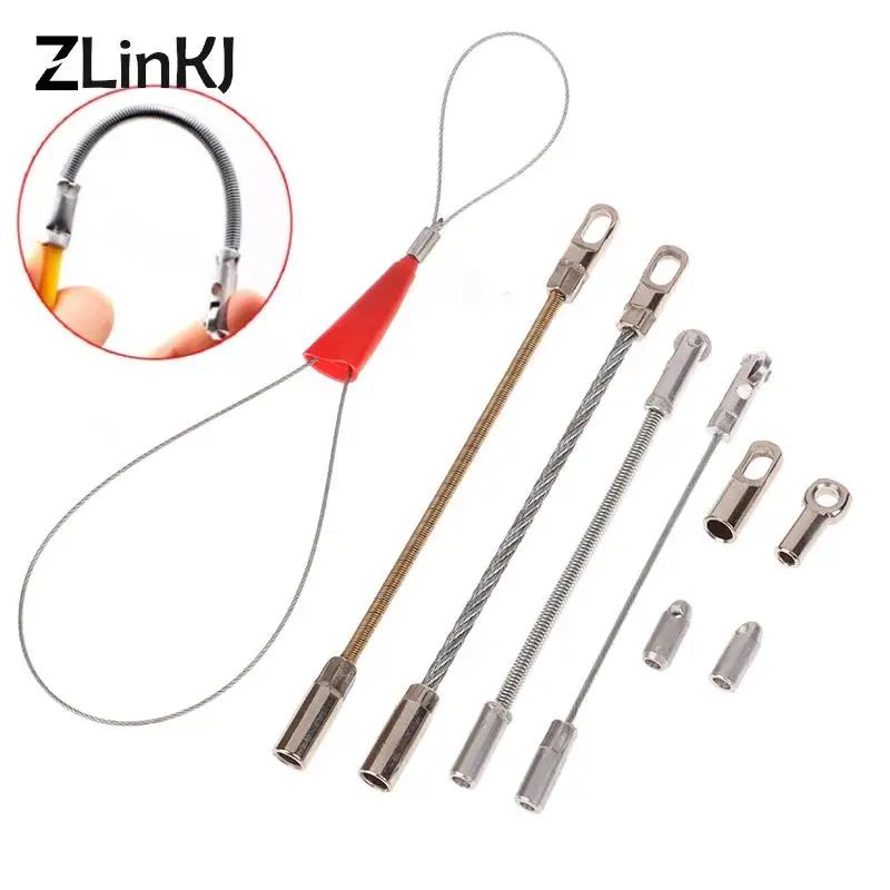 Cable Puller Accessories For Repair Automatic Thread Guide Fish Tape Leader Connector Head Wire Cable Elastic Threader
Cable Puller Accessories For Repair Automatic Thread Guide Fish Tape Leader Connector Head Wire Cable Elastic Threader