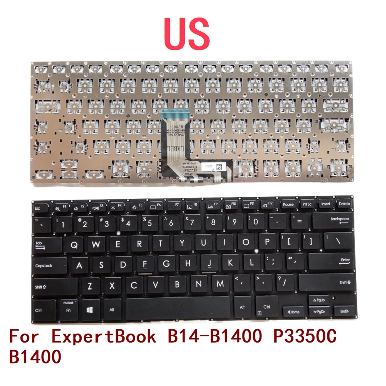 Новая английская клавиатура для ноутбука ASUS ExpertBook B14-B1400 P3350C B1400, замена для ноутбука
Новая английская клавиатура для ноутбука ASUS ExpertBook B14-B1400 P3350C B1400, замена для ноутбука