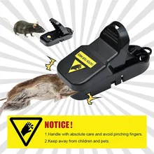 

2pcs Reusable Plastic Mouse Trap Rat Mice Catching Rats Traps Mouse Mice Killer Mouse Snap Traps Rodent Catcher Home Mousetrap