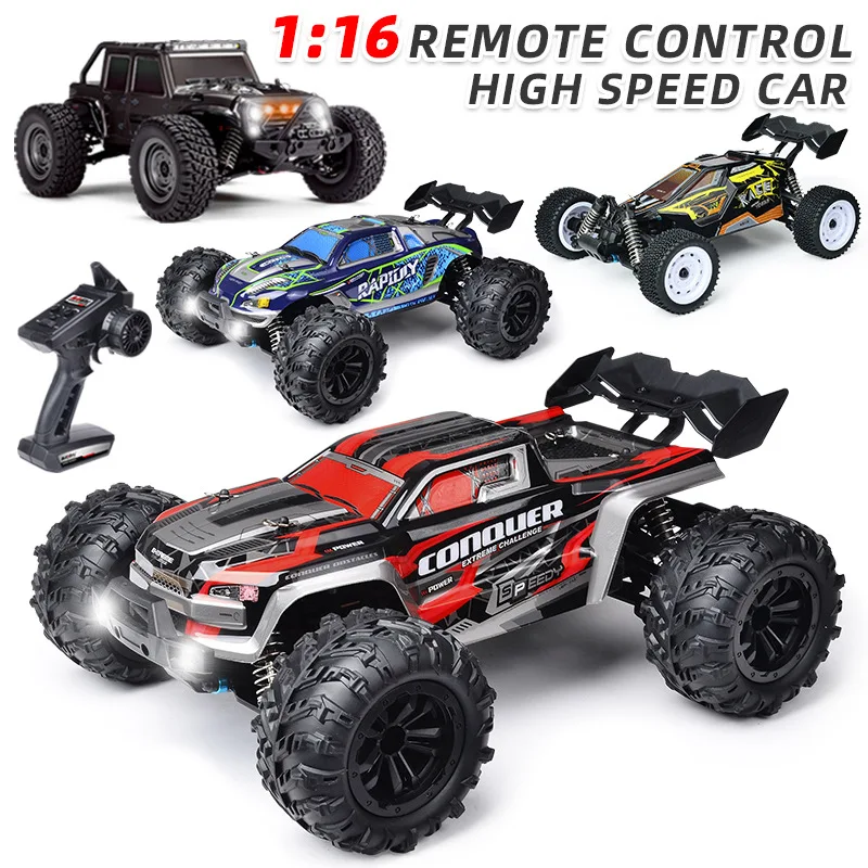 16103/16101/16102 2.4G Full Scale High-speed Drift Off-road Vehicle With Lights 1:16 Four-wheel Drive Remote Control Car Model
16103/16101/16102 2.4G Full Scale High-speed Drift Off-road Vehicle With Lights 1:16 Four-wheel Drive Remote Control Car Model