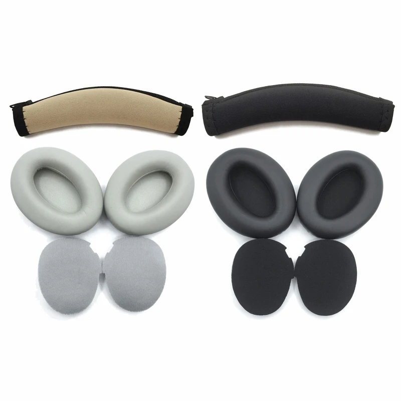 Replacement Leather Ear Pads Cloth Headband Protector For Sony WH-1000XM3 WH1000XM3 Headset Earmuffs EarPads Head beam sleeve
Replacement Leather Ear Pads Cloth Headband Protector For Sony WH-1000XM3 WH1000XM3 Headset Earmuffs EarPads Head beam sleeve