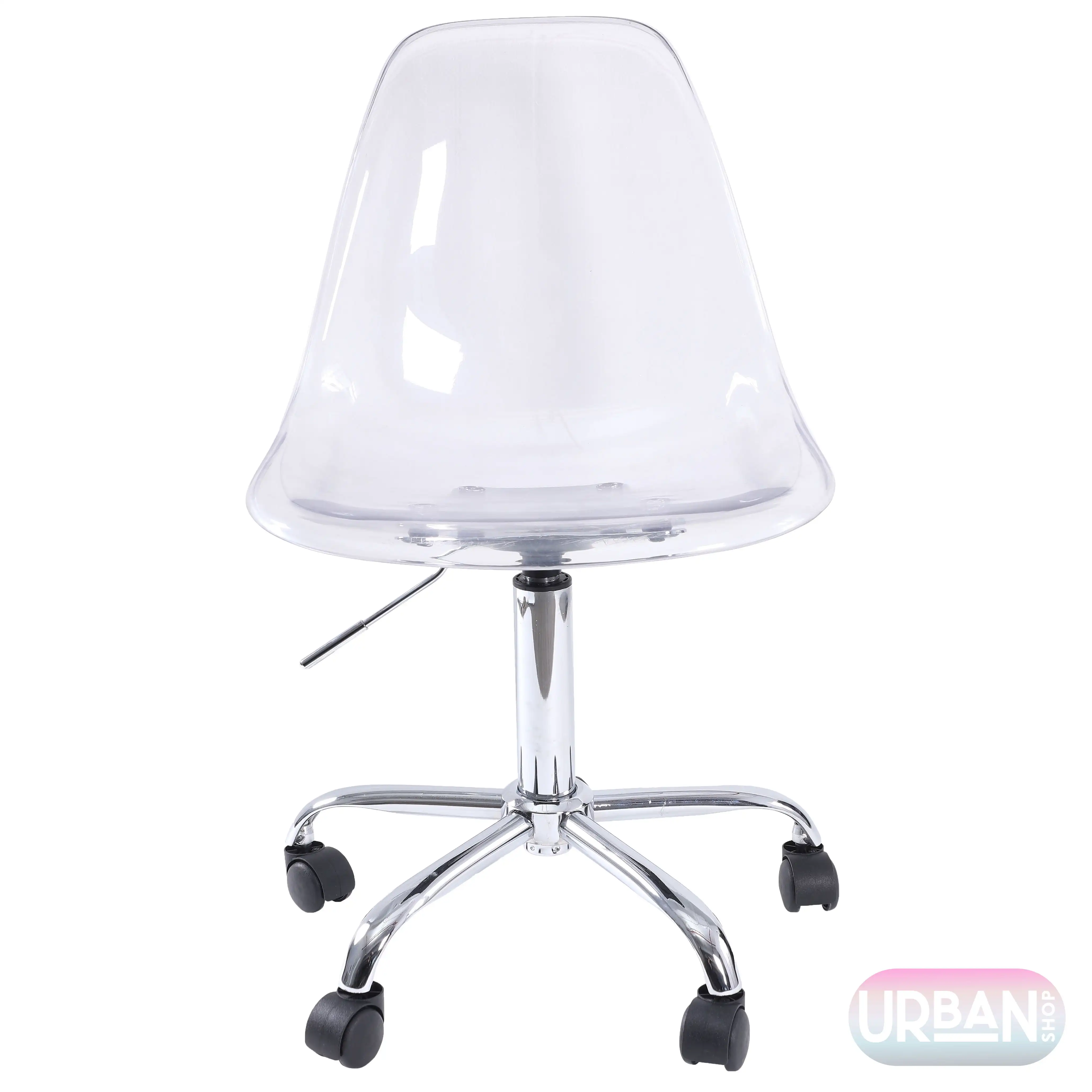 Urban Shop Acrylic and Metal Rolling High Load-bearing Strong Stable and Durable Silver Office Chair
Urban Shop Acrylic and Metal Rolling High Load-bearing Strong Stable and Durable Silver Office Chair