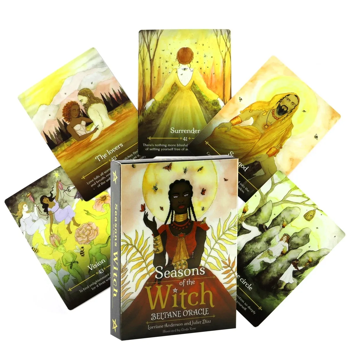 Seasons of the Witch Beltane Oracle Card Deck 44 Fortune Telling Game Cards Fate Divination Tarot Cards Party Board Game
Seasons of the Witch Beltane Oracle Card Deck 44 Fortune Telling Game Cards Fate Divination Tarot Cards Party Board Game