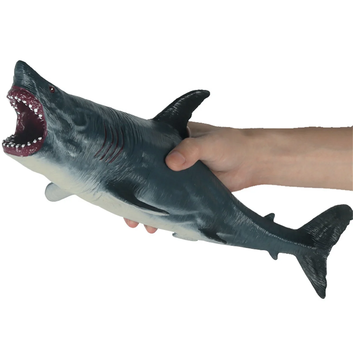 IN STOCK Large Size 13'' Megalodon Model Animal Figure Scene Hollow Shark Decor Toy for Children Carcharocles Collection Gift 
IN STOCK Large Size 13'' Megalodon Model Animal Figure Scene Hollow Shark Decor Toy for Children Carcharocles Collection Gift