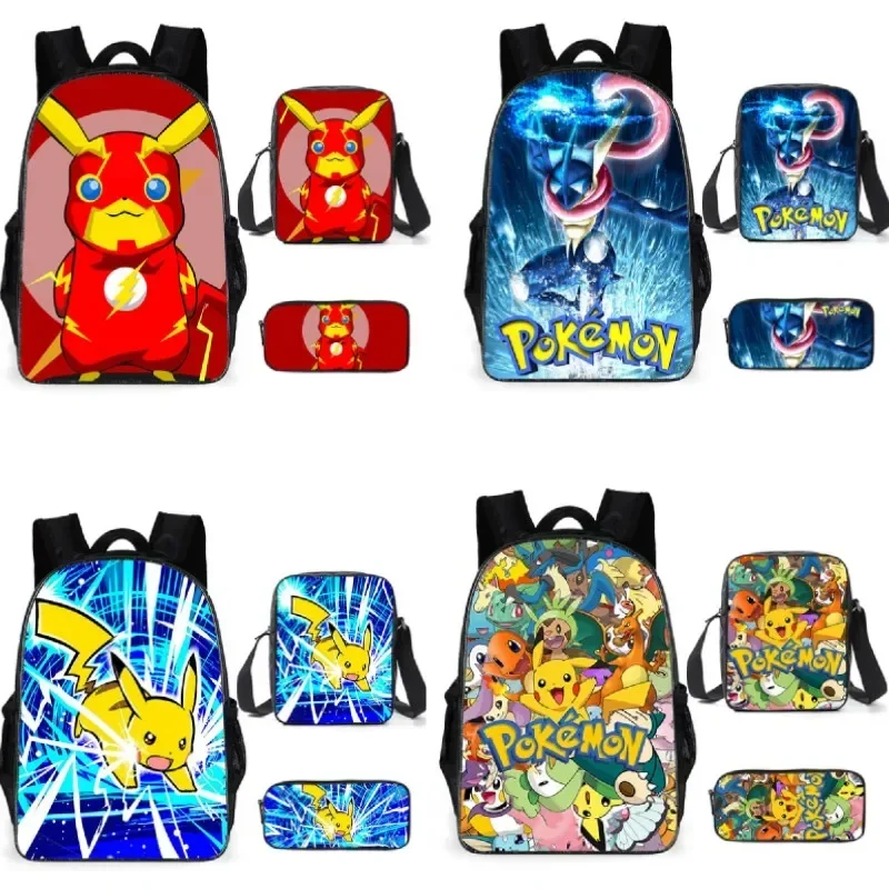 Pokémon School Bag Pikachu Backpack Polyester Comfortable Lightening Student Children's Backpack Cartoon School Bag Mochila
Pokémon School Bag Pikachu Backpack Polyester Comfortable Lightening Student Children's Backpack Cartoon School Bag Mochila
