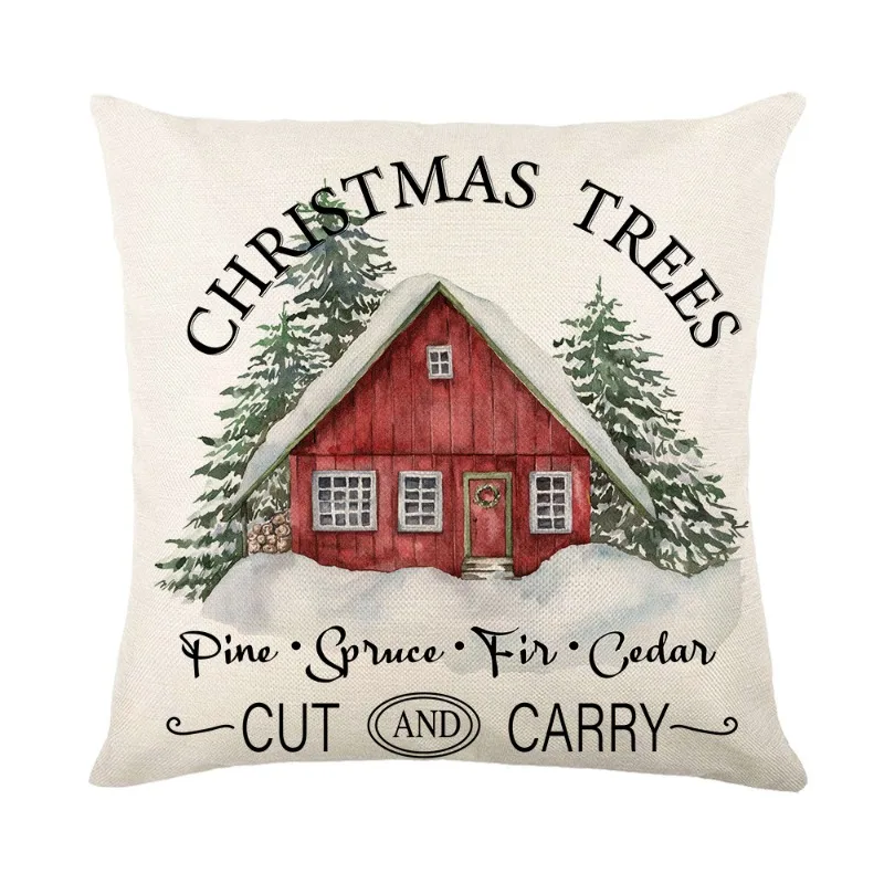 Merry Christmas Decorative Pillow Cover Linen Throw Pillowcase Christmas Decorations Home Decor Cushion Cover for Sofa
Merry Christmas Decorative Pillow Cover Linen Throw Pillowcase Christmas Decorations Home Decor Cushion Cover for Sofa