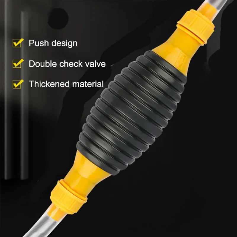 Car Motorcycle Universal Fuel pump Transfer Hand Gas Oil Pump Self-priming pipe For Bmw e30 e90 Gas gasoline diesel oil
Car Motorcycle Universal Fuel pump Transfer Hand Gas Oil Pump Self-priming pipe For Bmw e30 e90 Gas gasoline diesel oil