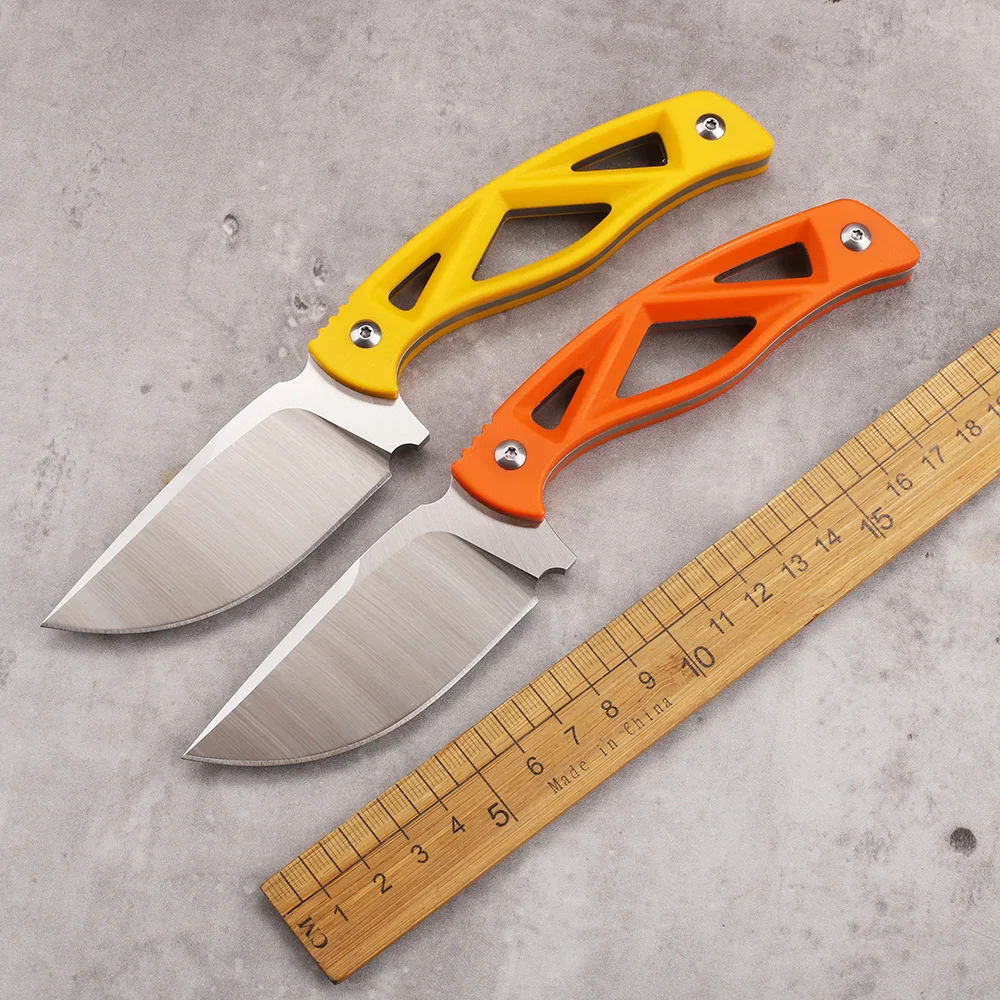 G10 Handle 9Cr18mov Fixed Blade Outdoor Camping Hunting Survival Tactics EDC Portable Tool Knife
G10 Handle 9Cr18mov Fixed Blade Outdoor Camping Hunting Survival Tactics EDC Portable Tool Knife
