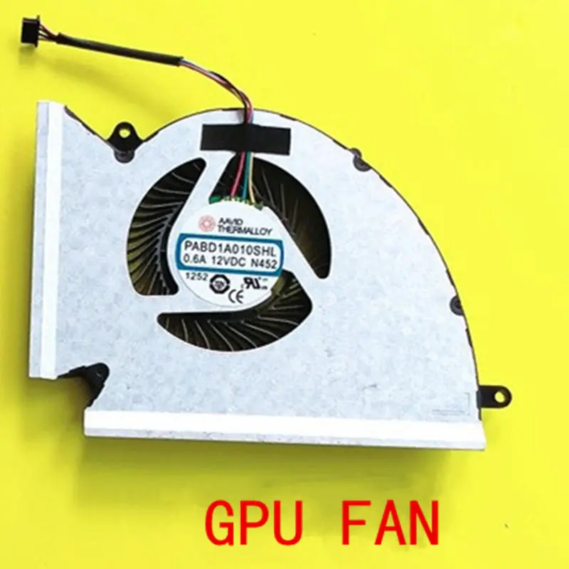 Computer CPU Cooling Fans For MSI GE76 GP76 PABD1A010SHR N451 PABD1A010SHL N452 Cooler Fan Radiator replacement laptop parts New Computer CPU Cooling Fans For MSI GE76 GP76 PABD1A010SHR N451 PABD1A010SHL N452 Cooler Fan Radiator replacement laptop parts New