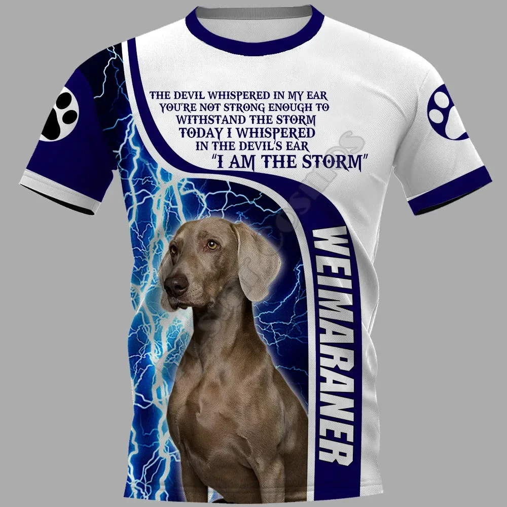 PLstar Cosmos Weimaraner 3D Printed t-shirt Harajuku Streetwear T shirts Funny Animal Men For Women Short Sleeve style-1
PLstar Cosmos Weimaraner 3D Printed t-shirt Harajuku Streetwear T shirts Funny Animal Men For Women Short Sleeve style-1