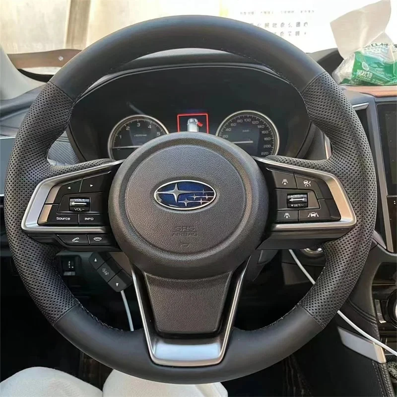 For Subaru Forester Ascent 2019 Crosstrek 2018-2019 Hand-stitched Non-slip Genuine Leather Car Accessories Steering Wheel Cover
For Subaru Forester Ascent 2019 Crosstrek 2018-2019 Hand-stitched Non-slip Genuine Leather Car Accessories Steering Wheel Cover