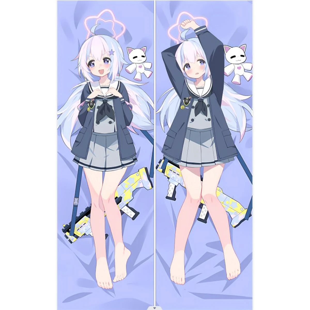 

Dakimakura Anime Blue Archive Uzawa Reisa Double-sided Print Life-size Body Pillows Cover Adult Pillowcase