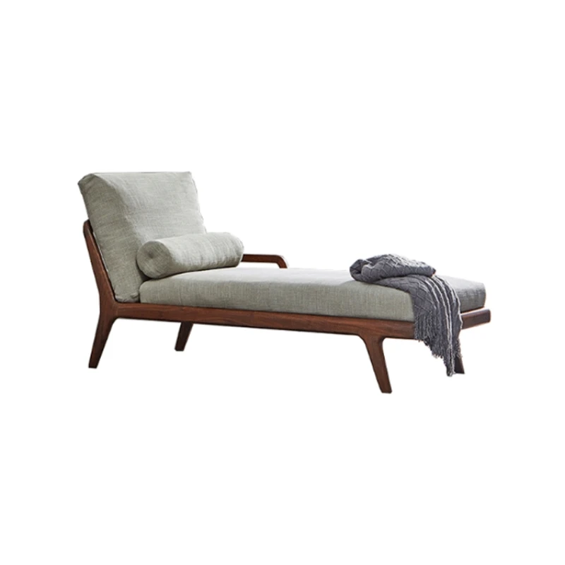 Minimalist Balcony Leisure Living Room Armrest New Chinese Imperial Concubine Wood Recliner 
Minimalist Balcony Leisure Living Room Armrest New Chinese Imperial Concubine Wood Recliner