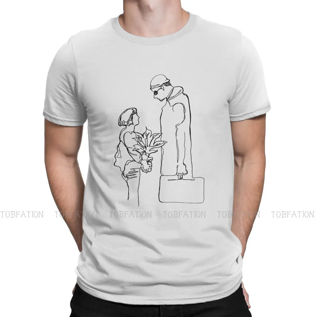 Футболка Leon The Professional Film Mathilda Lineart, Классическая модная летняя Хлопковая мужская одежда большого размера в стиле Харадзюку, футболка с круглым вырезом
Футболка Leon The Professional Film Mathilda Lineart, Классическая модная летняя Хлопковая мужская одежда большого размера в стиле Харадзюку, футболка с круглым вырезом