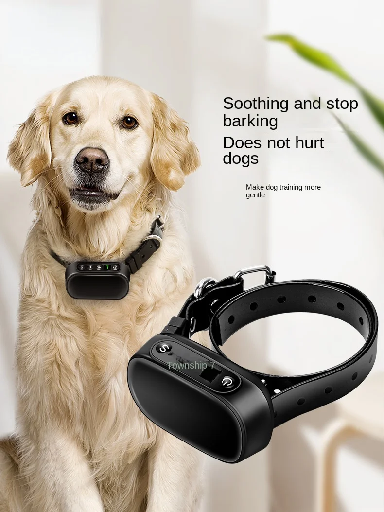

Dog Barking Prevention Bark Stopper Smart Dog Trainer Anti-Demolition Home Electric Shock Collar Dog Trainer